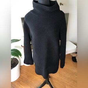Vince Camuto Ribbed Mock Neck Sweater